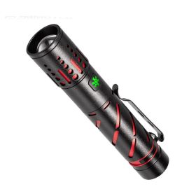 Rechargeable Zoom LED Laser Long Range Aluminum Alloy Outdoor Lighting Flashlight