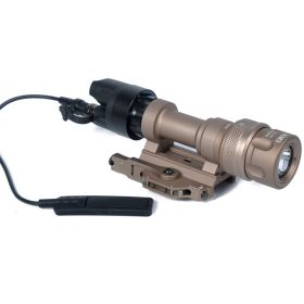 M952V Outdoor LED lighting Strong Light Tactical flashlight (Color: brown)