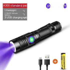 Jade Identification UV365nm Violet Flashlight (Option: 365nm)