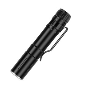 Outdoor Strong Light Aluminum Alloy Torch (Option: Short White Light)